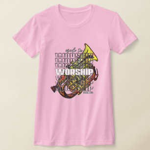 Psalm 95 Made For Worship Saxophone Christian T-Shirt