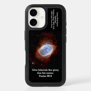 Psalm 96:8a on a JWSP Image 2025 iPhone 16 Case