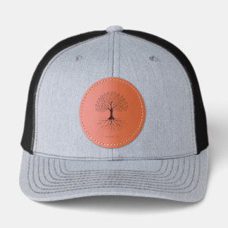 Psalm One Leather Patch Hat