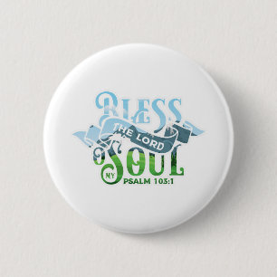 Psalms 103 Christian Design Button