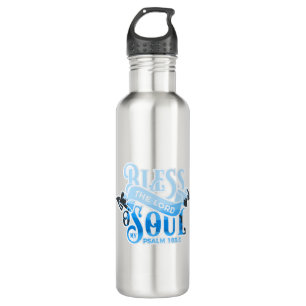 Psalms 103 Christian Design Stainless Steel Water Bottle