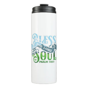 Psalms 103 Christian Design Thermal Tumbler