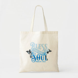 Psalms 103 Christian Design Tote Bag