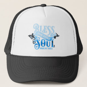 Psalms 103 Christian Design Trucker Hat