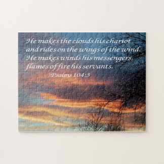 Psalms 104:3 jigsaw puzzle