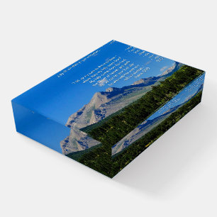 Psalms 121:1-3 Inspirational Paperweight