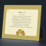 Psalms 121 Plaque<br><div class="desc">Design by Ilunia's Art... .</div>