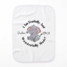 Psalms 139:14 Design for babies and young children Baby Burp Cloth Psalms 139:14 Design for babies and young children Baby Burp Cloth