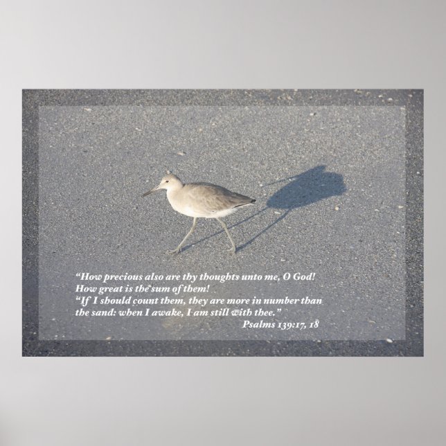 Psalms 139:17-18 Print (Front)