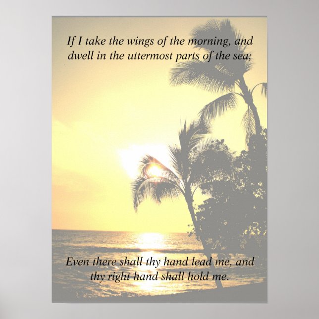 Psalms 139 poster (Front)