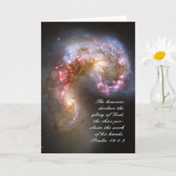 Psalms 19 Inspirational Card by CreativeCardDesign at Zazzle