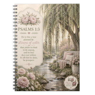 Psalms 1:3 Notebook/Journal Notebook