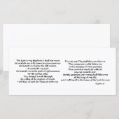 Psalms 23 (Front/Back)