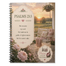 Psalms 23:3 Notebook