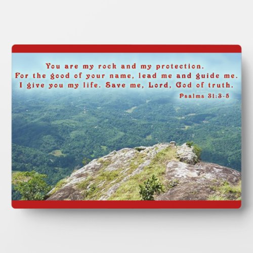 Psalms 313_5 plaque