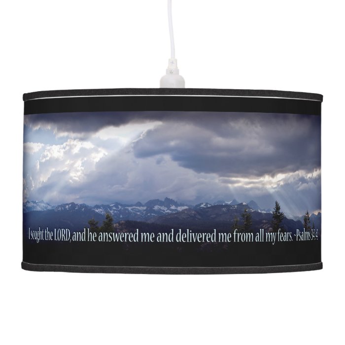 Psalms 344 panorama dark vignette X2 Lamp