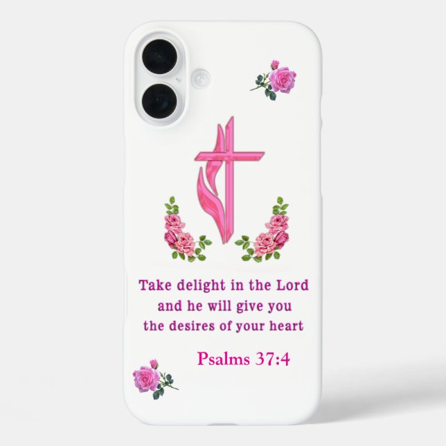 Psalms 37:4  Case-Mate iPhone case (Back)
