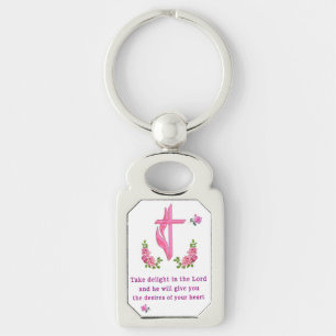 Psalms 37:4  keychain