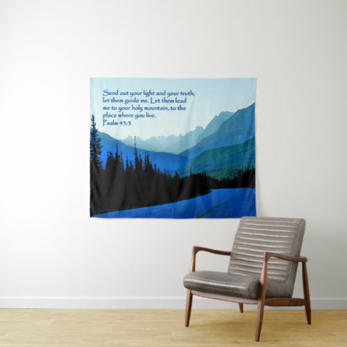 Psalms 433 Inspirational Tapestry