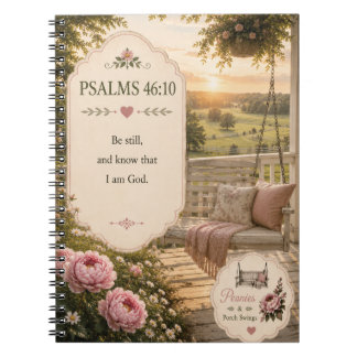 Psalms 46:10 notebook