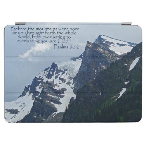 Psalms 902 Rocky Mountains Inspirational iPad Air Cover