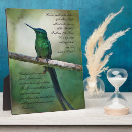 Psalms 91:1-4 Inspirational Plaque