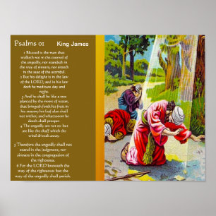 Psalms chapter 01 Posters 2