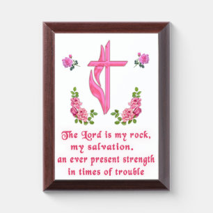 Psalms Christian Award Plaque