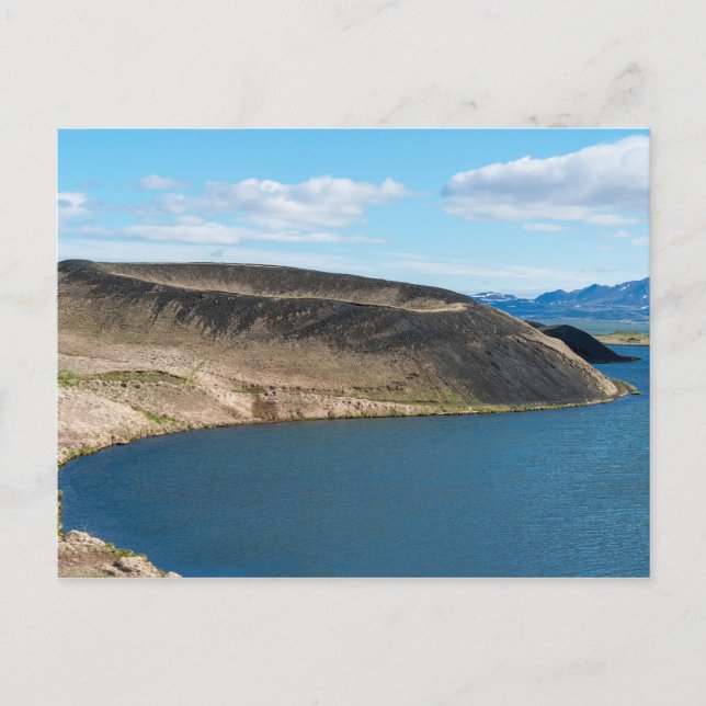 Pseudo-craters in the lake Myvatn - Iceland Postcard (Front)