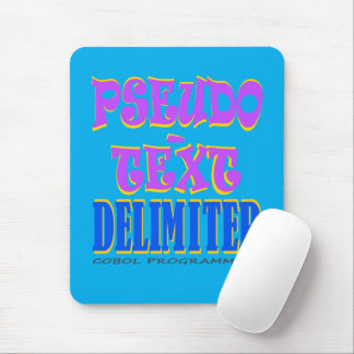 Pseudo-Text Delimiter in Cobol Programming Mouse Pad