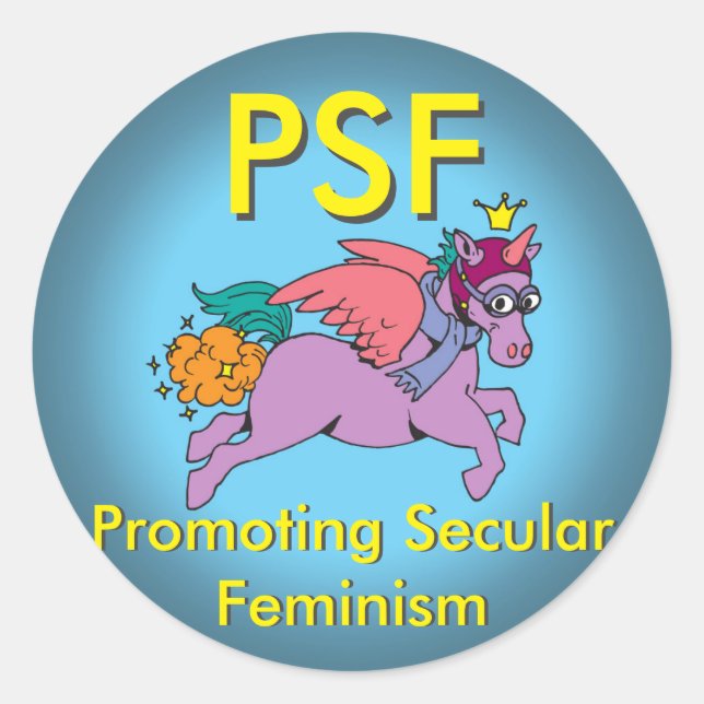 PSF Round Sticker (Front)