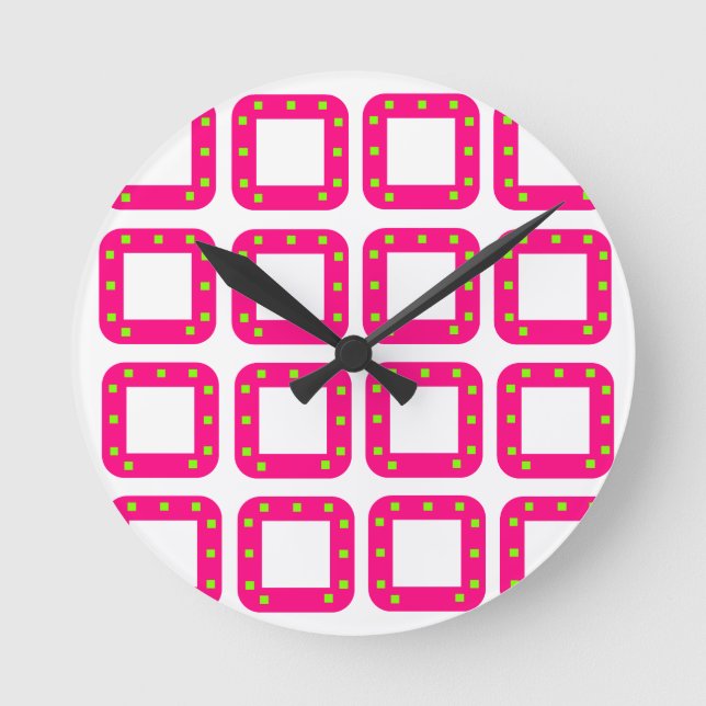 PSG Dots Round Clock (Front)