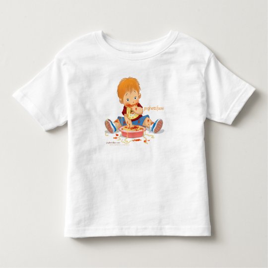 Psghettiface Boy Design - Toddler Toddler T-shirt