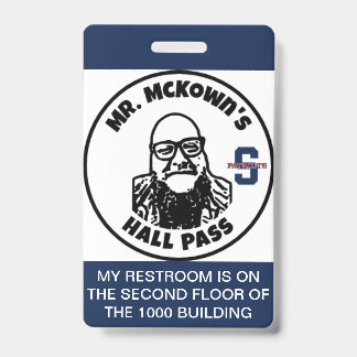 PSHS Hall Pass Badge