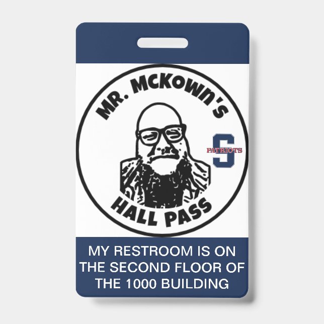 PSHS Hall Pass Badge (Front)