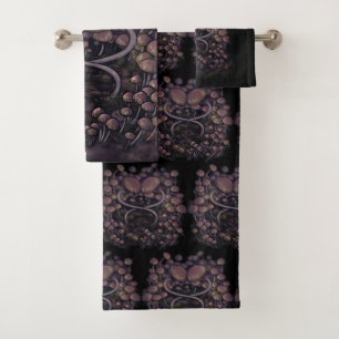 Psilocybe Allenii Bath Towel Set