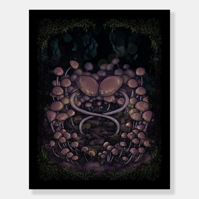 Psilocybe Allenii Foam Board (Front)