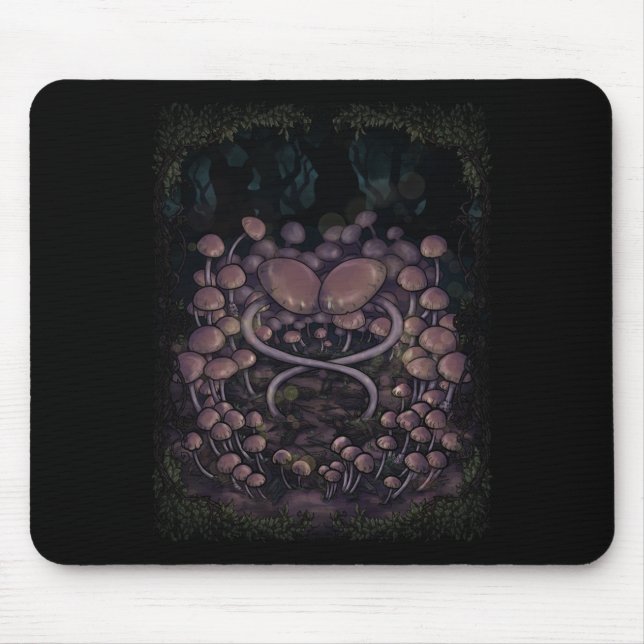 Psilocybe Allenii Mouse Pad (Front)