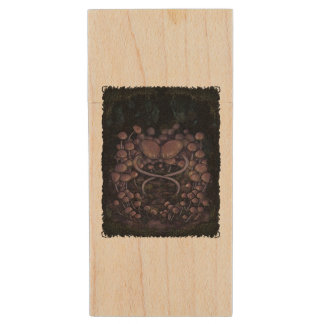 Psilocybe Allenii Wood Flash Drive