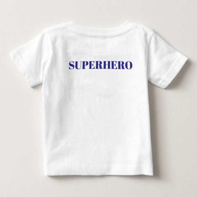 Psionic Force – Energy Manipulation Superhero Baby T-Shirt (Back)