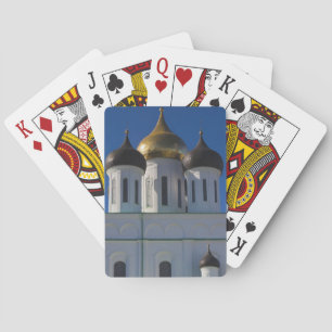 Pskov Kremlin and Trinity Cathedral Poker Cards