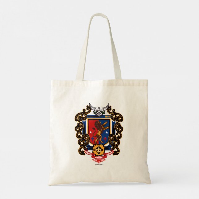 PSL Family Crest Tote Bag (Back)
