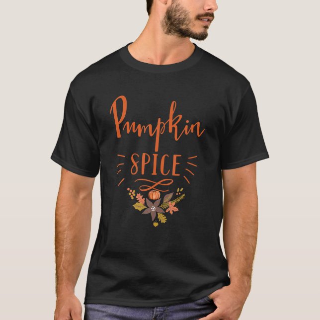 PSL Pumpkin Spice Latte Autumn Fall Coffee T-Shirt (Front)