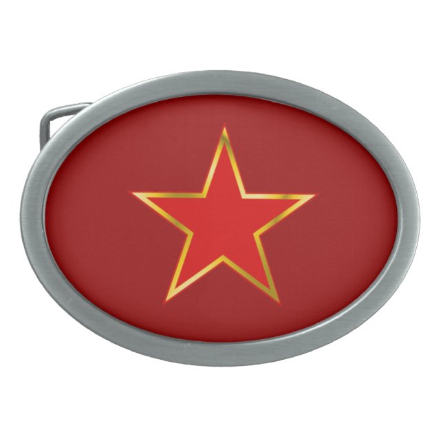 PSO Star Emblem belt buckle (Front)