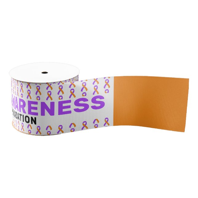 Psoriasis Awareness Pattern Ribbon (Spool)
