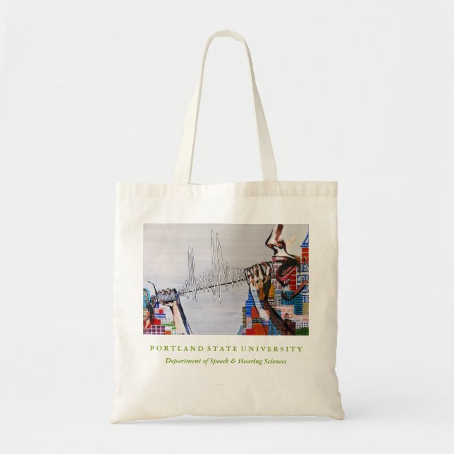 PSU SPHR Small Cotton Tote Bag (Front)