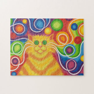 Psy-cat-delic jigsaw puzzle