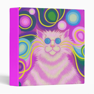 Psy-cat-delic Pink binder pink