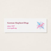 Psy German Shepherd dog (Back)