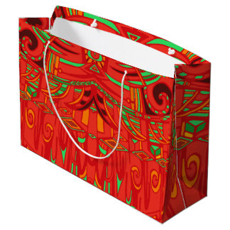 Psy wings large gift bag